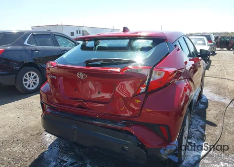 2019 Toyota C-Hr Le из США, поврежденный, VIN NMTKHMBX1KR094584